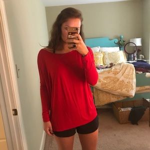 red piko shirt
